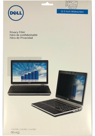 Dell Uyumlu 12.5'' Ekranlar için Ultra İnce Gizlilik  Filtresi