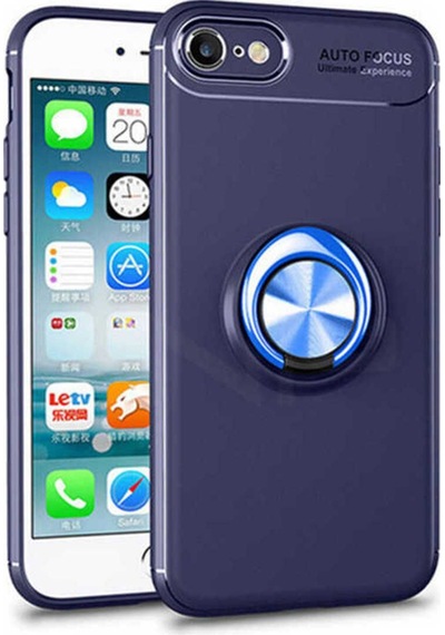 Apple Uyumlu iPhone Se 2022 Kılıf Zore Ravel Silikon Kapak Mavi