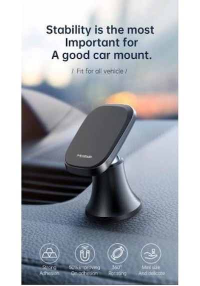 Mcdodo 360 Derece Dönebilen Magnetic Araç Tutucu Siyah Cm-8490 (508959005)