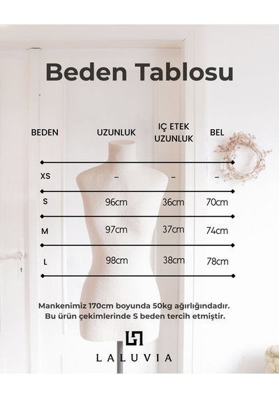 Laluvia Siyah Püsküllü Deri Etek - 1166
