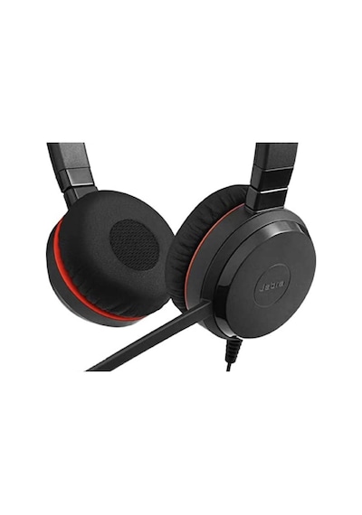 Jabra Evolve 20 Duo Special Edition Deri Kulak Üstü Kulaklık