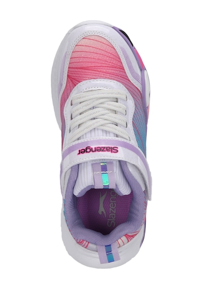 Slazenger Nadıa Kız Çocuk Beyaz / Lila Günlük Spor Ayakkabısı Beyaz / Lila