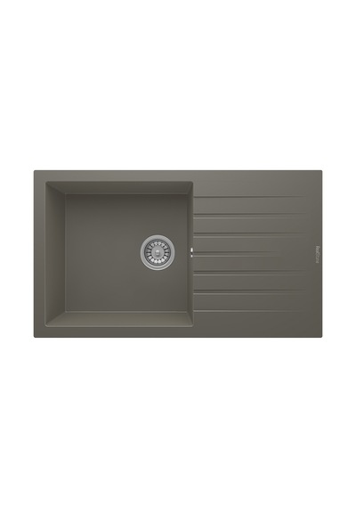 Realstone P014 Laodıkya Damlalıklı Granit Evye Gri