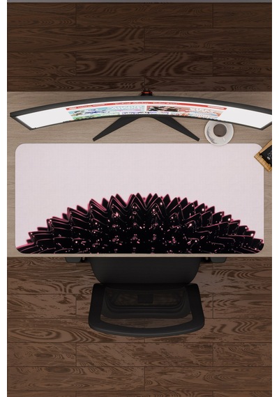 Brütalist Tarz Kaymaz Dikişli Kauçuk Oyuncu Mousepad V3 - 90x40 Xxl Gaming Mouse Pad Fare Altlığı