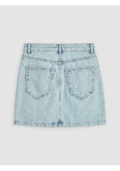 Lcw Vision İndigo Regular Fit Mini Jean Etek