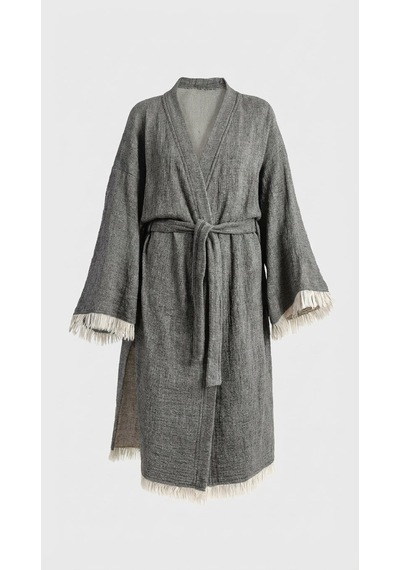 Brandsmiths Elan Grey Kimono Sarı