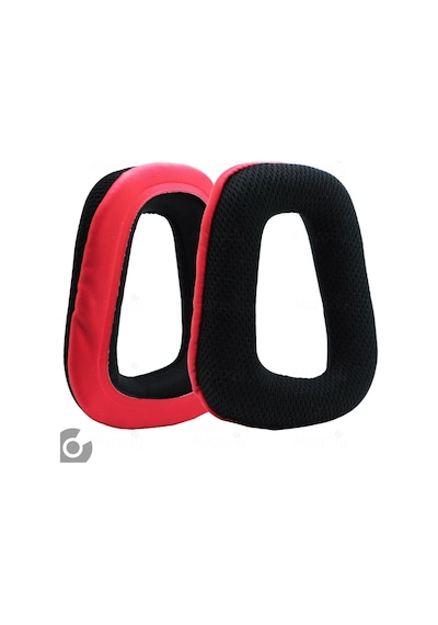 Logitech G930 G430 F450 G432 G332 G231 G230 Uyumlu Kulaklık Sünger Yastığı Pedi Kumaş Turuncu