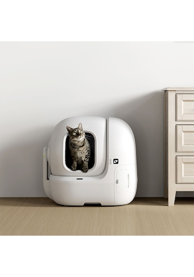 Petkit Purobot Max Pro Akıllı Kedi Tuvaleti Beyaz Resmi Distribütör