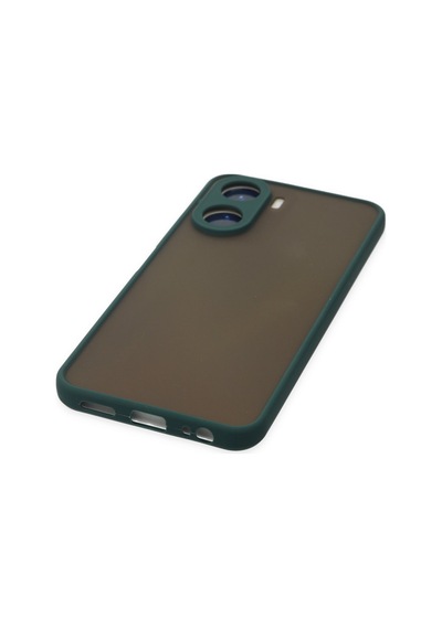 Vivo Y16 Uyumlu Kılıf Montreal Silikon Kapak - Yeşil