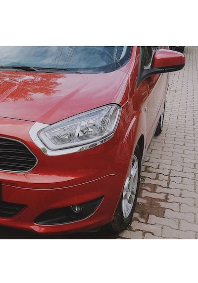 Ford Courier Far Kaşı Krom 2 Parça P.Çlk 2018 2019 2020 2021