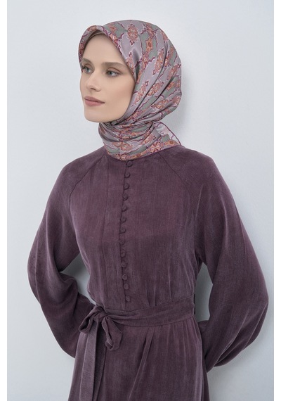 Armine Saf İpek Sura Eşarp-2026 İlkbahar-yaz- 952200d Gül Kurusu