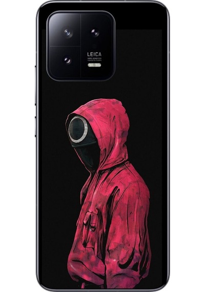 Xiaomi Mi 13 Pro Uyumlu Şeffaf Kılıf Squid Game Tasarımlı