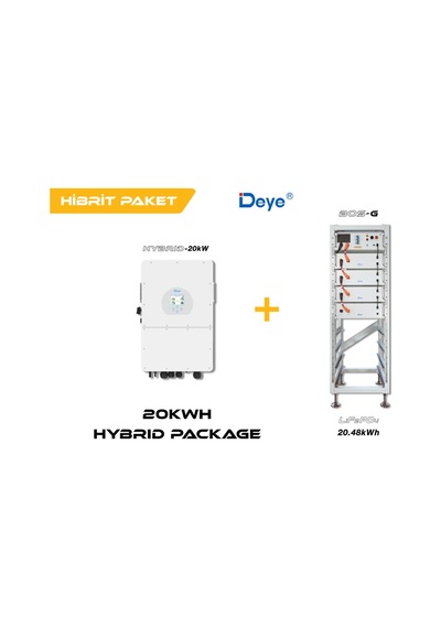 Deye 20.48 Kwh Hibrit Paketi High Voltage
