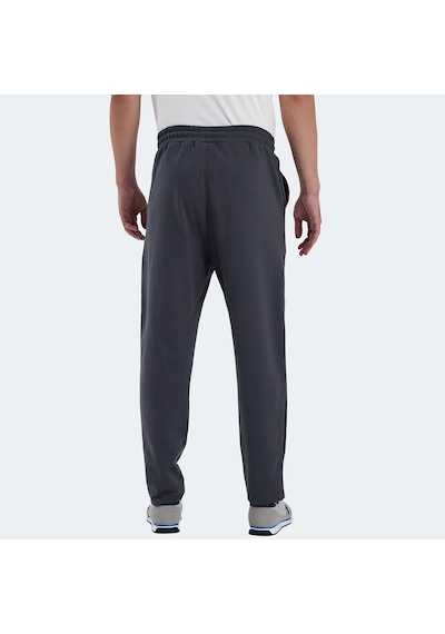 Slazenger KAYETAN Erkek Cepli Koyu Gri Eşofman Altı
