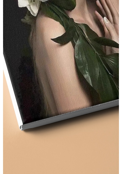 Webstyle Sayılarla Boyama Seti Kasnaklı Çiçek Saçlı Kadın 5 60 X 75 Cm