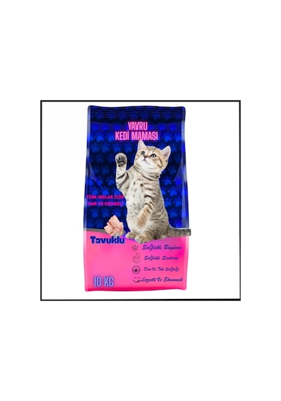 Yavru Kedi Maması Tavuklu 10 KG