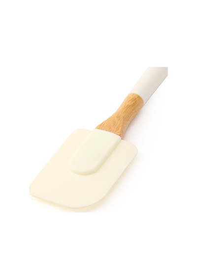 Aroww Ahşap Saplı Silikon Spatula - Asorti Çok Renkli