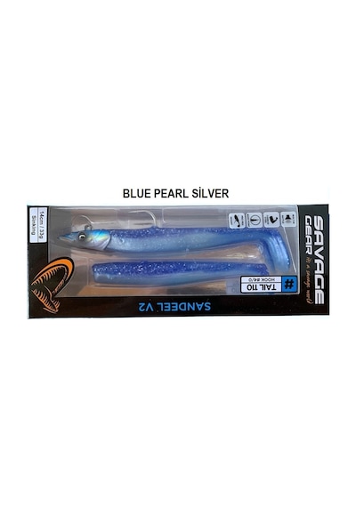 Savage Gear Sandeel V2 14cm 33gr 2+1 Silikon Yem