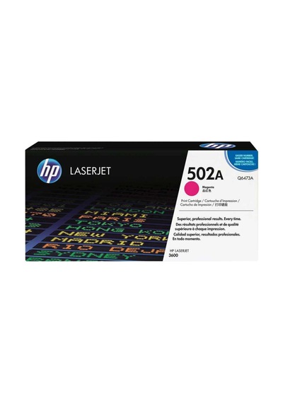 Hp Q6473a 502a Kırmızı  Toner