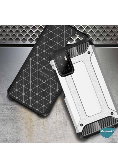 Xiaomi Redmi Note 11 Se İçin Kılıf Rugged Armor Siyah Redmi Note 11 Se İle Uyumlu Kılıf - Siyah