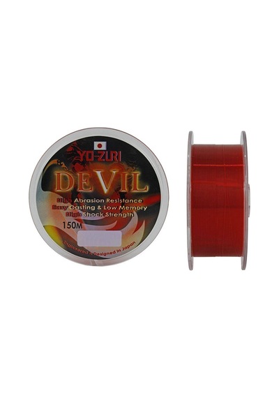 Yo-zuri Devıl Red 0,16mm 150m Makara Misina