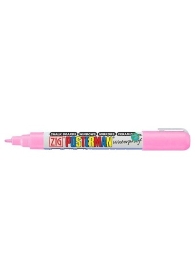 Posterman Waterproof Boyama Markeri Fine Uç 1 Mm Pınk