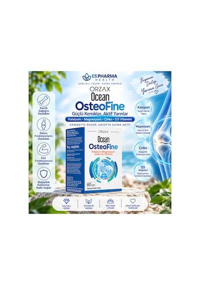 Ocean Osteofine + Magnezyum Complex 2'li Avantaj Paketi
