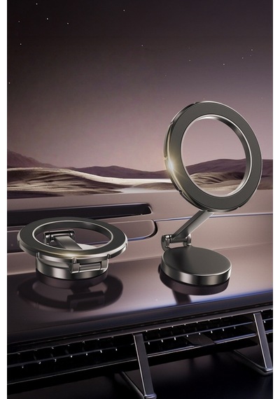 Araç İçi Katlanabilir Magsafe İle Uyumlu 360 Dönebilen Manyetik Telefon Tutucu H800 1 Adet