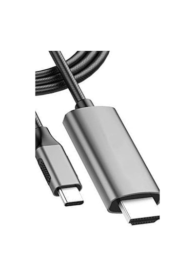 Telefon Bilgisayar Ekranını Monitör Tv Ekranına Yansıtan Dönüştürücü Kablo Type-c Hdmı Dönüştürücü