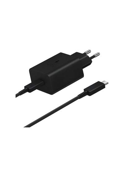 Samsung Uyumlu Ep-T4510X Type-C Süper Hızlı Şarj Cihazı 45W Siyah