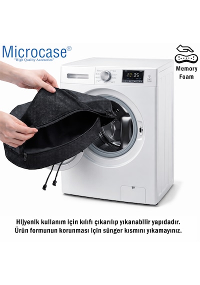 Microcase Ortopedik Memory Foam Oto Koltuk Kafa Ve Destek Minderi + Kafa Destek Minderi Al5523