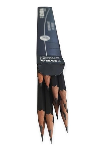 Lyra Kurşun Kalem Rembrandt Art Design 6h Dereceli Çizim Kalemi 12'li Paket Çok Renkli