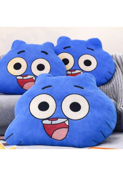 Gumball Peluş Yastık Oyuncak Mavi