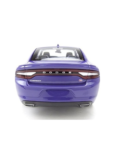 Dodge Charger R/t 2016 Lila, Model Araba 1:24 / Welly