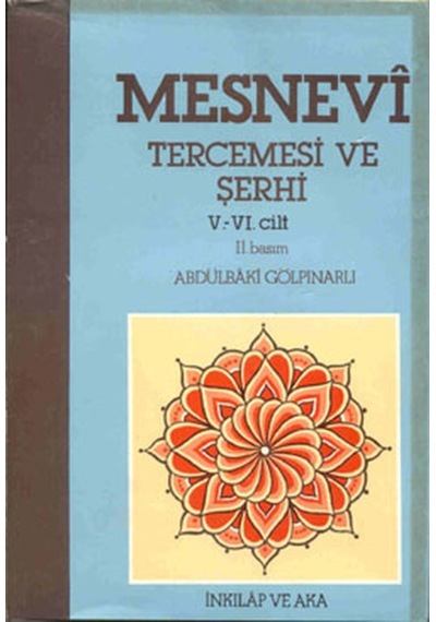 Mesnevi Tercümesi 5-6 - Abdülbaki Gölpınarlı - İnkılap Kitabevi