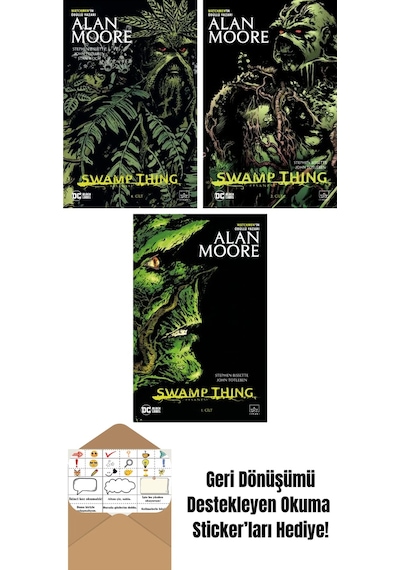 Swamp Thing Efsanesi: 4. Cilt + Swamp Thing Efsanesi: 2. Cilt + Swamp Thing Efsanesi: 1. Cilt