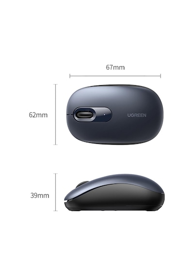Ugreen 90672 2400DPI 2.4Ghz Wireless Kablosuz Sessiz Mouse