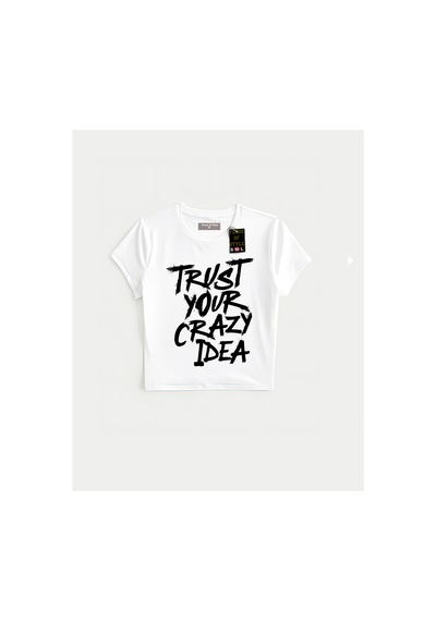 Flood Of Style Beyaz Babby Tee Çılgın Özel Tasarım