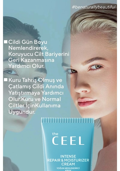 The Ceel Yoğun Nemlendirici & Bariyer Destekleyici Madecassoside Özlü Cica Krem 50 ml