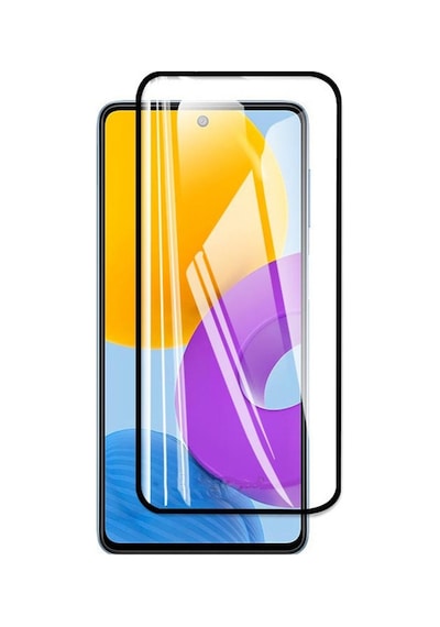 Samsung Uyumlu M52 Ekran Koruyucu 9d Tam Kaplayan Kırılmaz Cam Kavisli