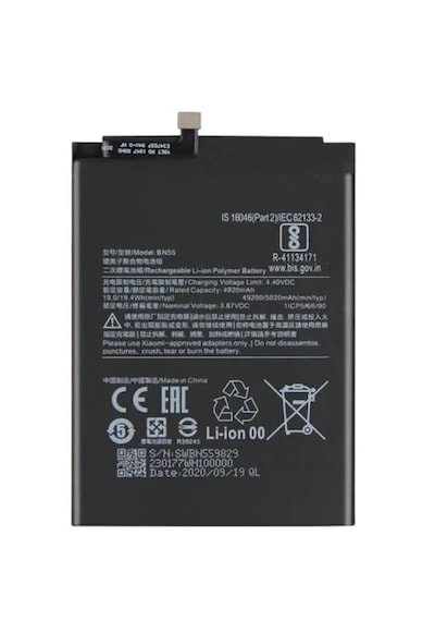 Xiaomi Uyumlu Redmi Note 9s Bn55 Batarya