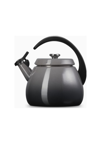 Le Creuset Su Isıtıcısı Çanı 2,1 L, Emaye Karbon Çelik, Şık Ve Dayanıklı Su Isıtıcılar Gri 13