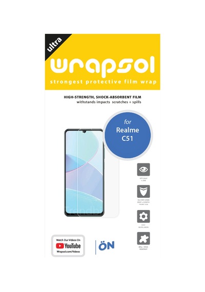 Realme C51 Ekran Koruyucu Poliüretan Film