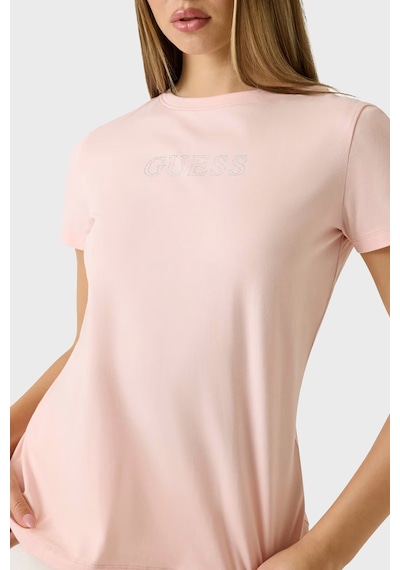 Guess Bayan T Shirt V3bı11 J1314 G63m Pudra