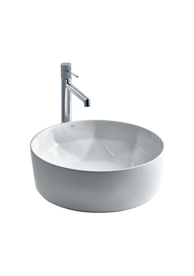 Eva Banyo Lena E-2112 Tezgah Üstü Porselen Lavabo