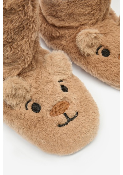 Penti Happy Bear Bej Ev Botu Ten Ten Ten Rengi