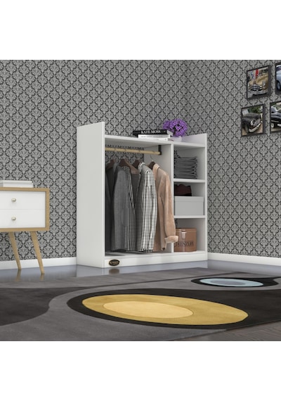 Kenzlife giysi dolabı turabi 090*090*30 byz