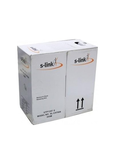 S-Link SL-CAT608 305M CAT6 KABLO GRİ