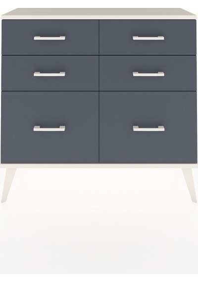 Arges Şifonyer 6 Çekmeceli 88x30x80 Antrasit-aytaşı/antrasit Aytaşı/antrasit Arges Şifonyer 6 Çekmeceli 88x30x80 Antrasit-aytaşı/antrasit Aytaşı/antrasit