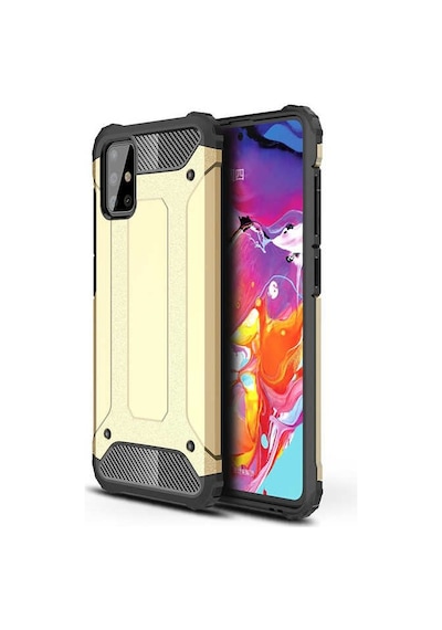 Samsung Uyumlu Galaxy A71 Armor Hybrid Maximum Koruma Zırh Kılıf